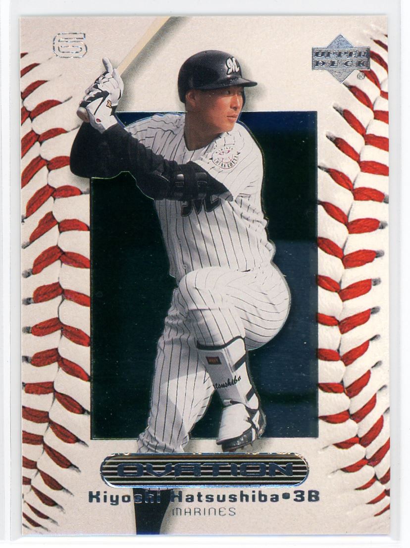 2000 Upper Deck Ovation Japan Kiyoshi Hatsushiba Marines #46 | eBay