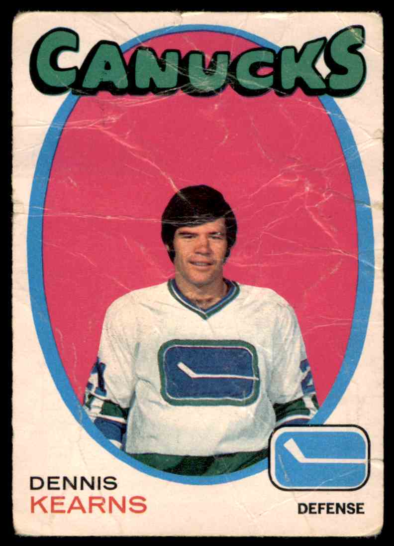 1971-72 O-Pee-Chee Dennis Kearns #231