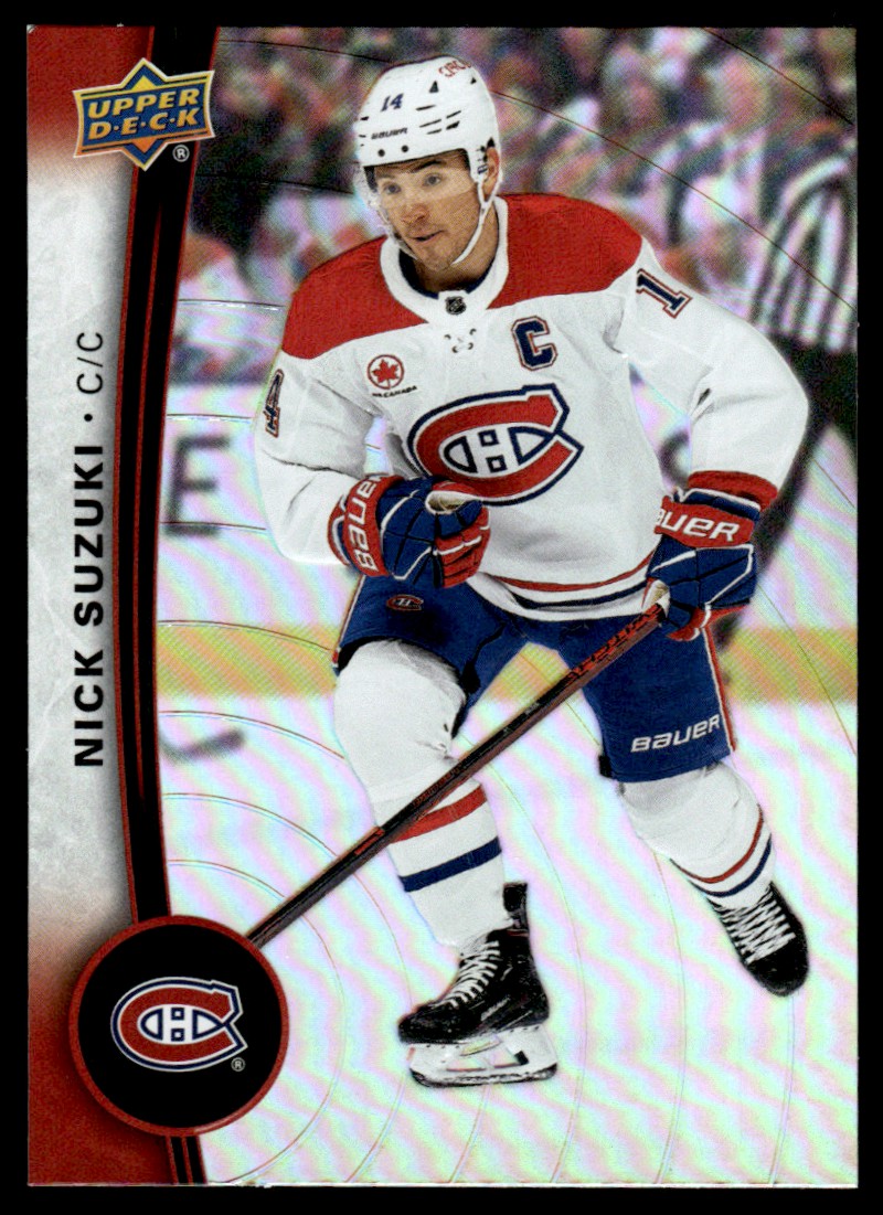 &TEAM NICHOLAS ウルフロングトーク会 カード 2025-26 Upper Deck Tim Hortons Nick Suzuki Montreal Canadiens #14