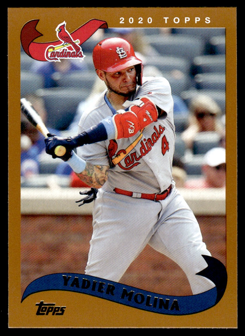 2020 Topps Archives Baseball Card Yadier Molina St. Louis