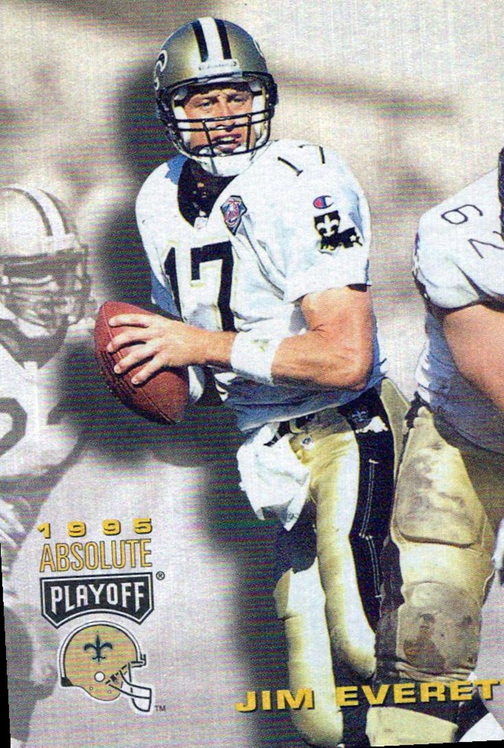 1995 Playoff Absolute Jim Everett New Orleans Saints #77 | eBay