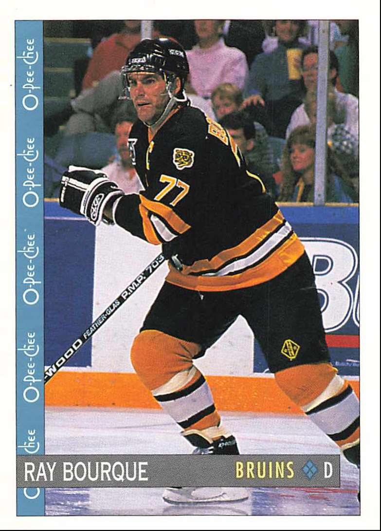 1992-93 O-Pee-Chee Ray Bourque Boston Bruins #126 | eBay