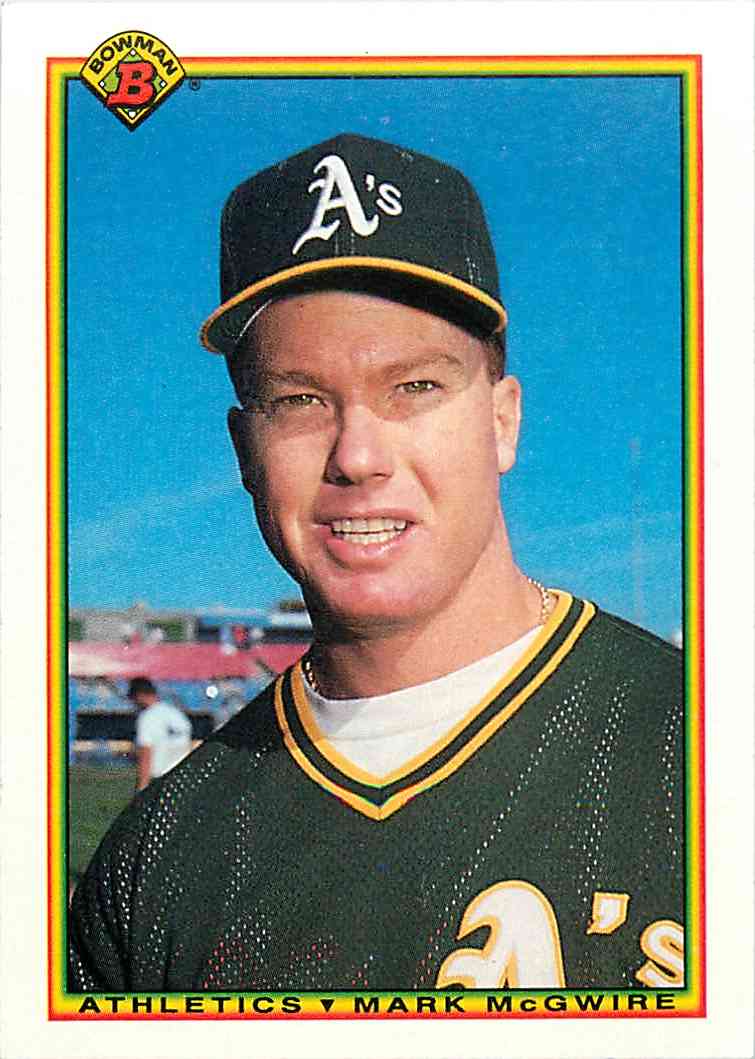 Bowman Mark Mcgwire 1990 454 EBay
