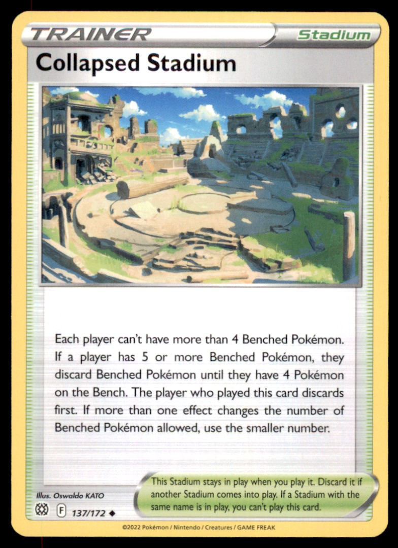 2022 Sword & Shield - Brilliant Stars Collapsed Stadium #137