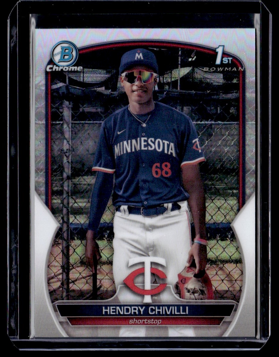 2023 Bowman Chrome Refractor Hendry Chivilli #BCP-236 card front image