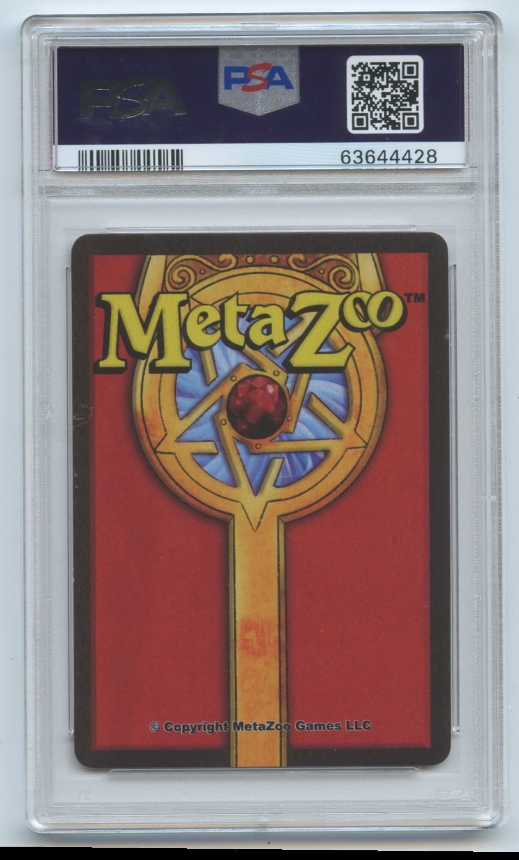 2020 Metazoo Cryptid Nation 1st Edition Kickstarter Metal Man Of Alabama #21/159 card back image