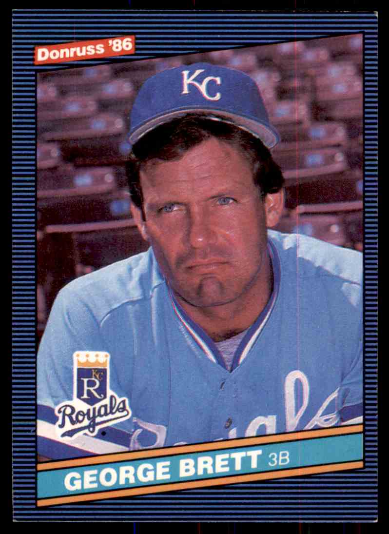 1986 Donruss MLB George Brett #53