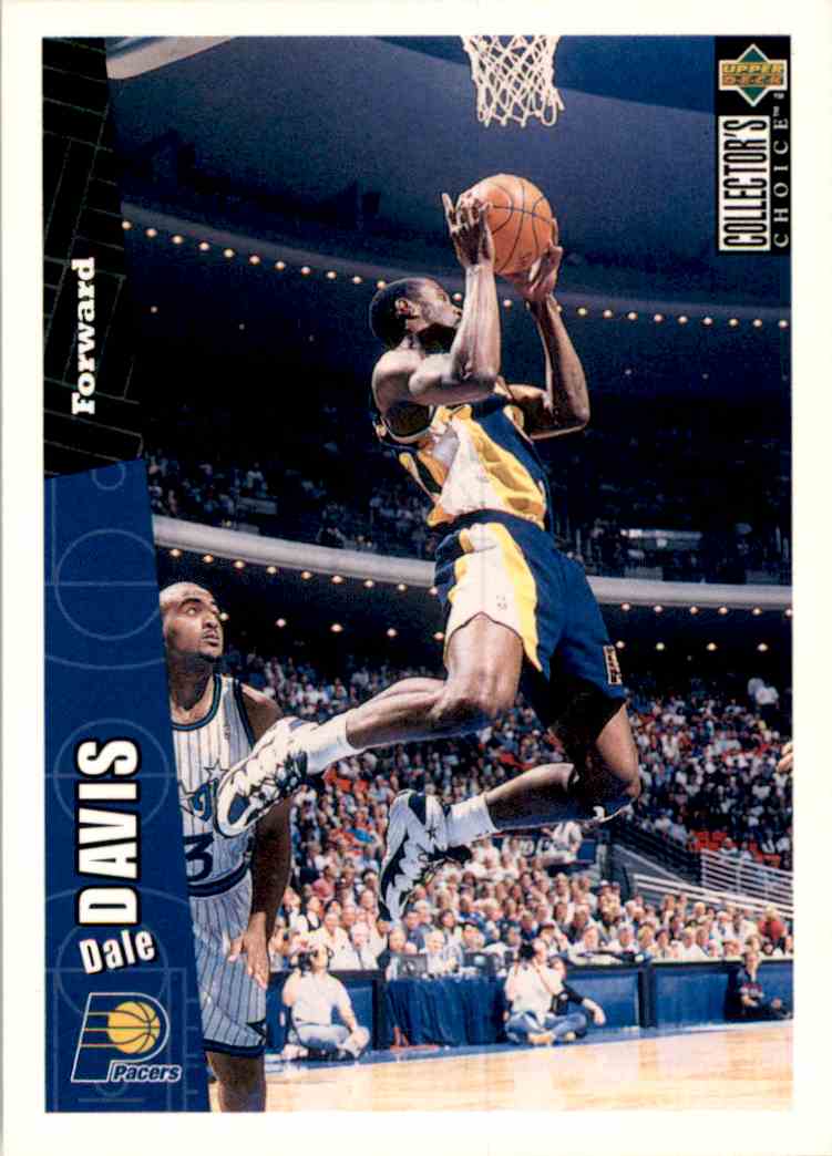 1996-97 Collector's Choice Dale Davis #255 card front image