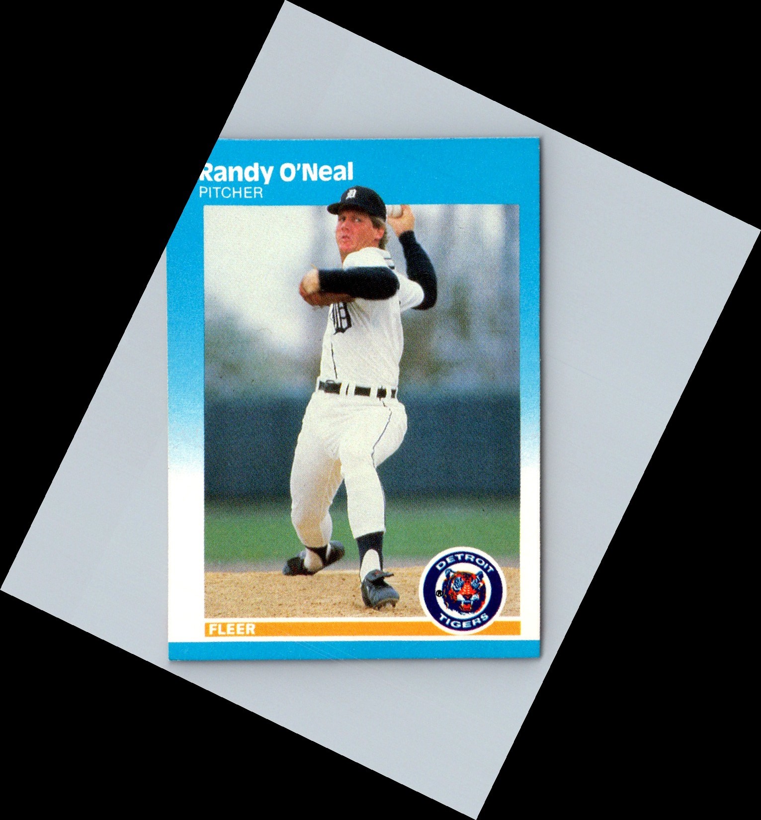 1985 Fleer Kelly Gruber/Randy O'Neal #645