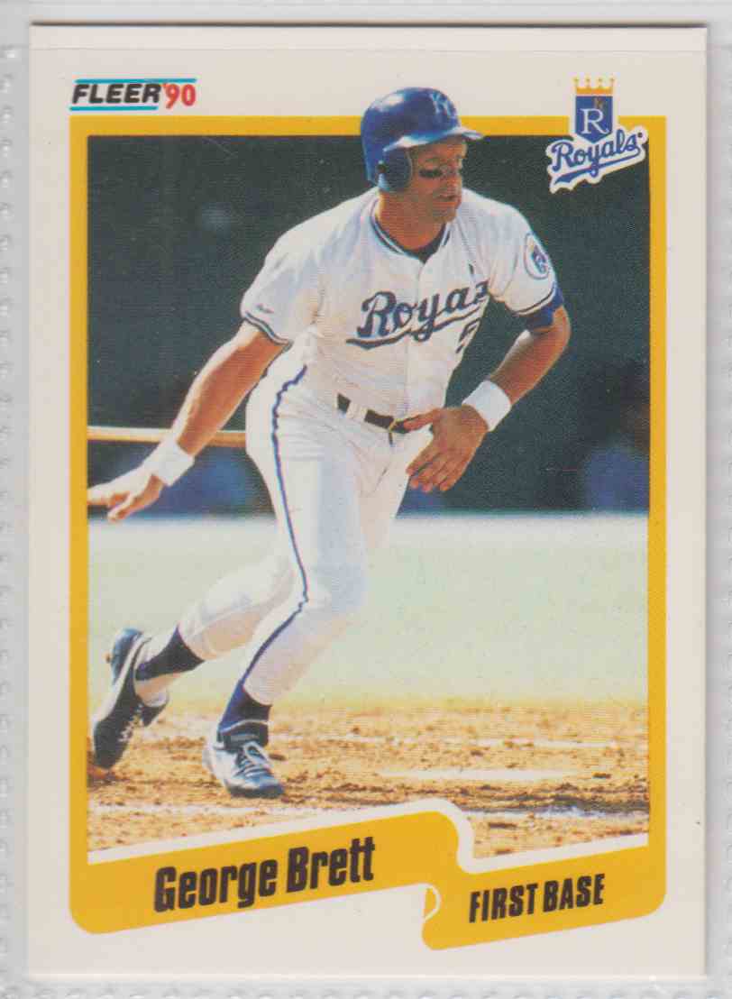 1990 Fleer Canadian George Brett #103