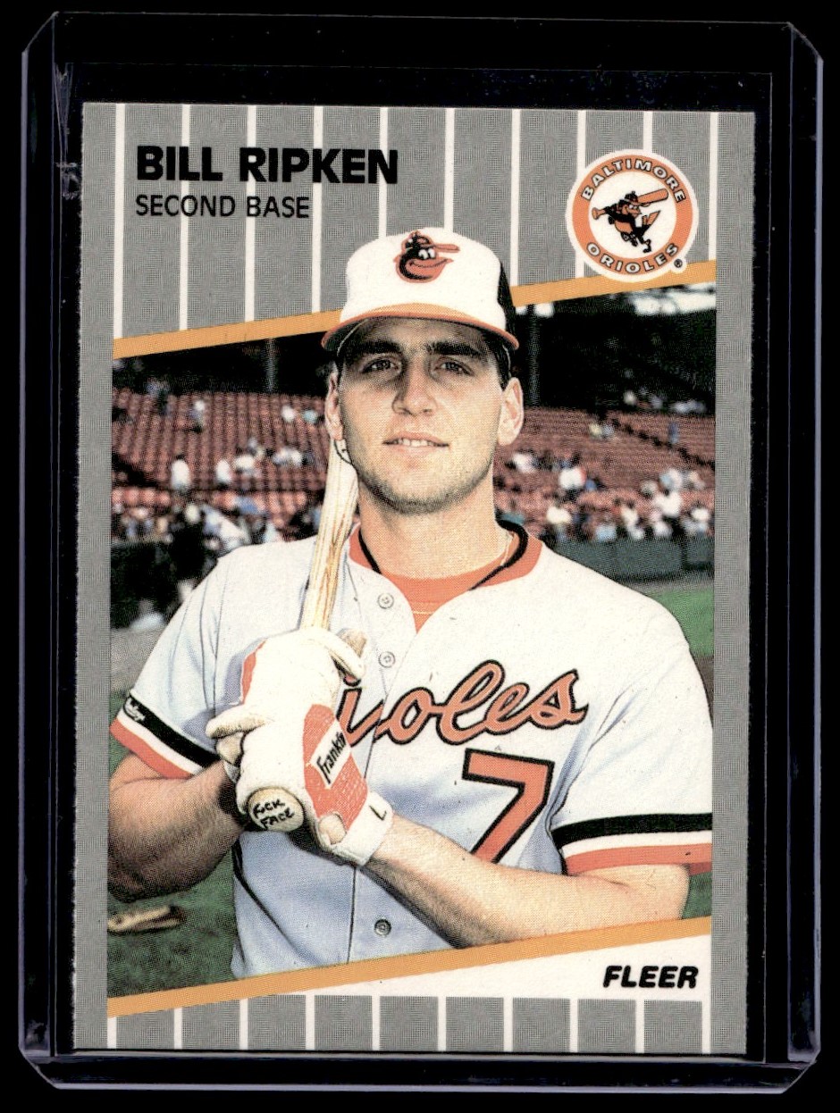 Error Bill 2024 Ripken fleer cards