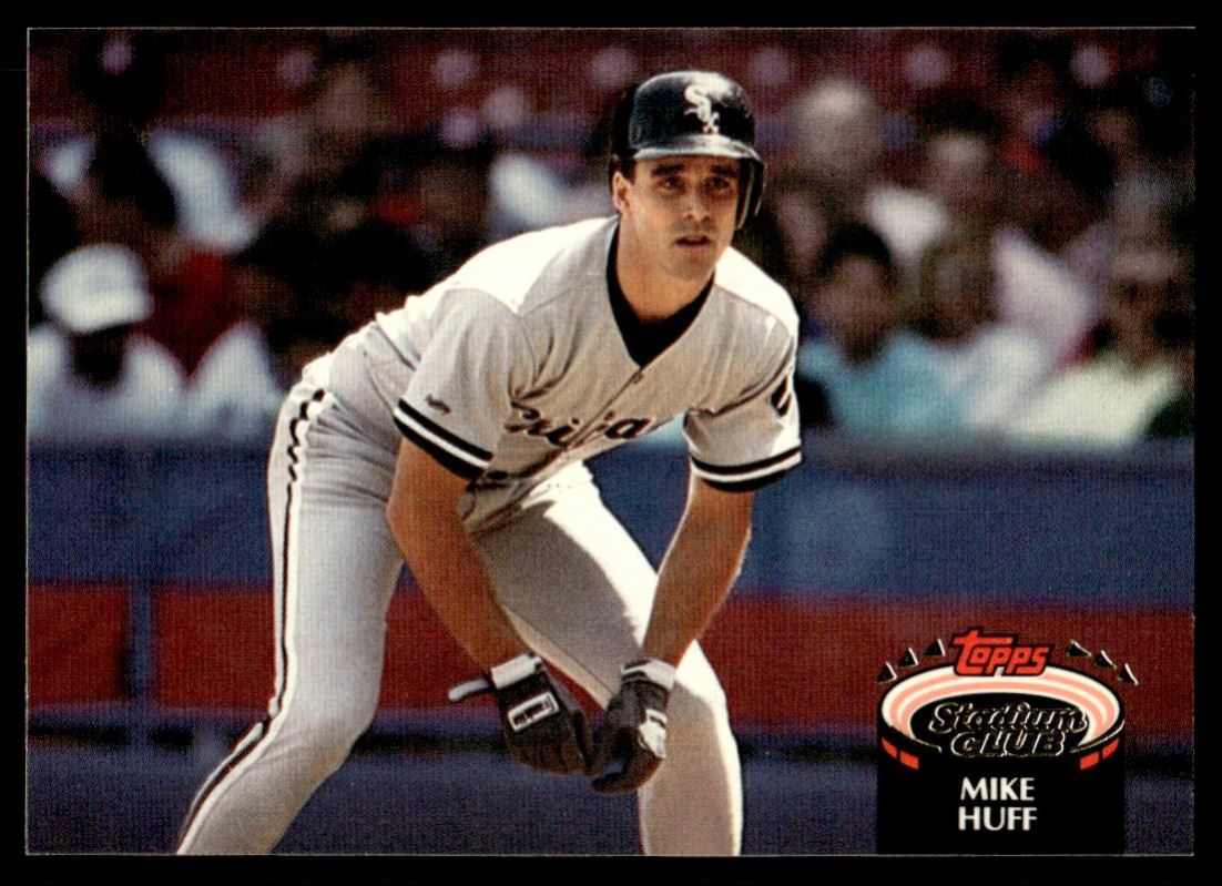 割引済！80's- MLB WHITE SOX WOOL STADIUM J 1992 Stadium Club #329 Mike Huff Chicago White Sox | eBay