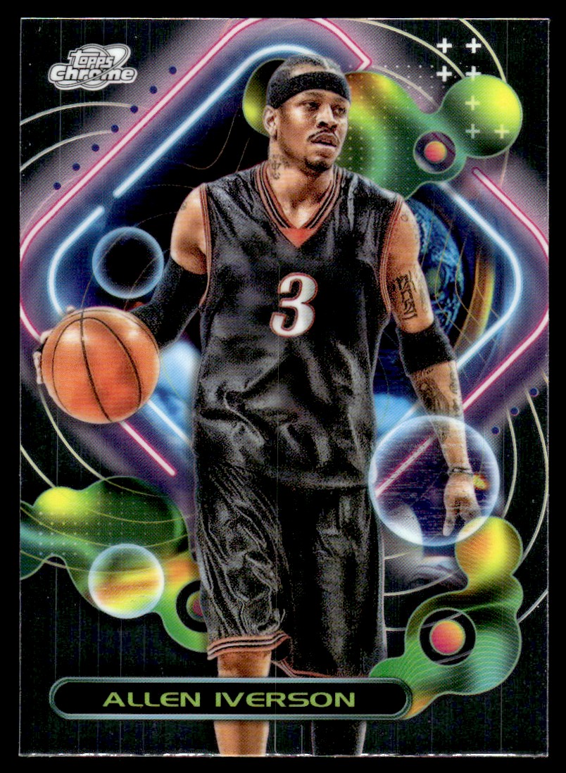 ALLEN IVERSON 100枚限定 2023-24 Topps Chrome Cosmic Allen Iverson Philadelphia 76ers