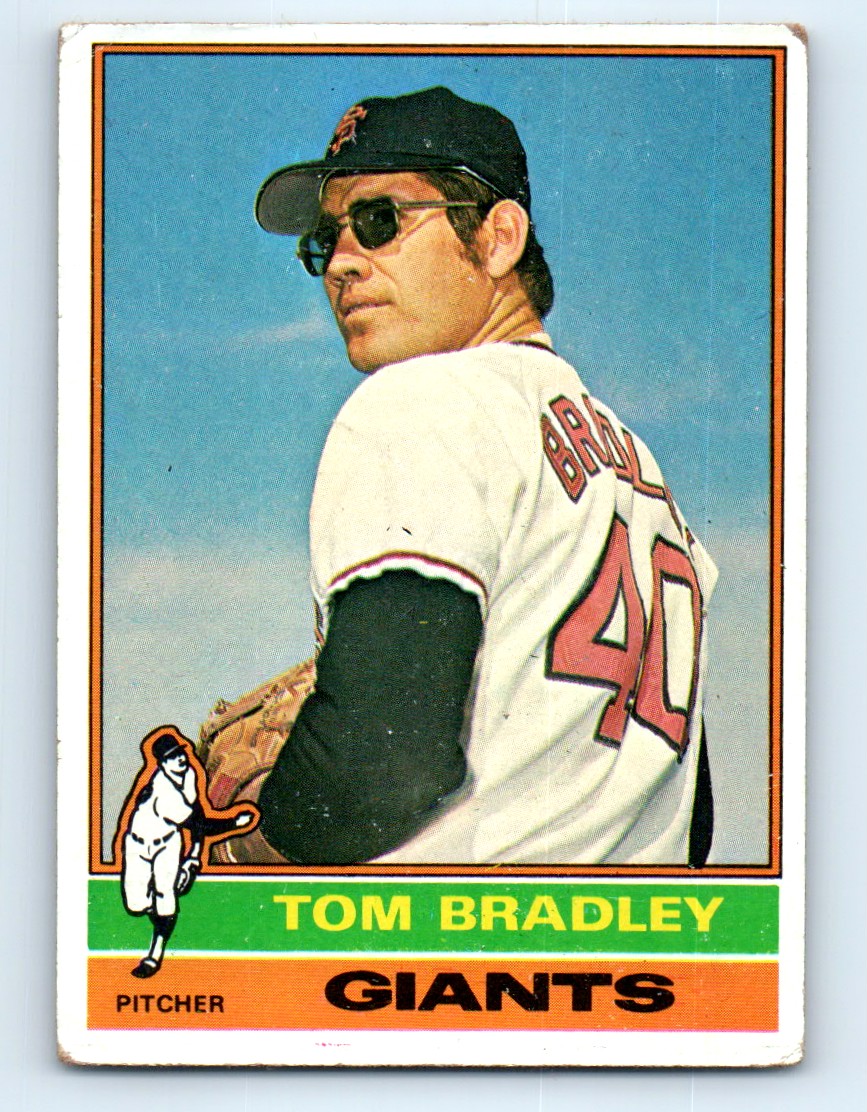 1976 TOPPS CHEWING GUM INC TOM BRADLEY #644