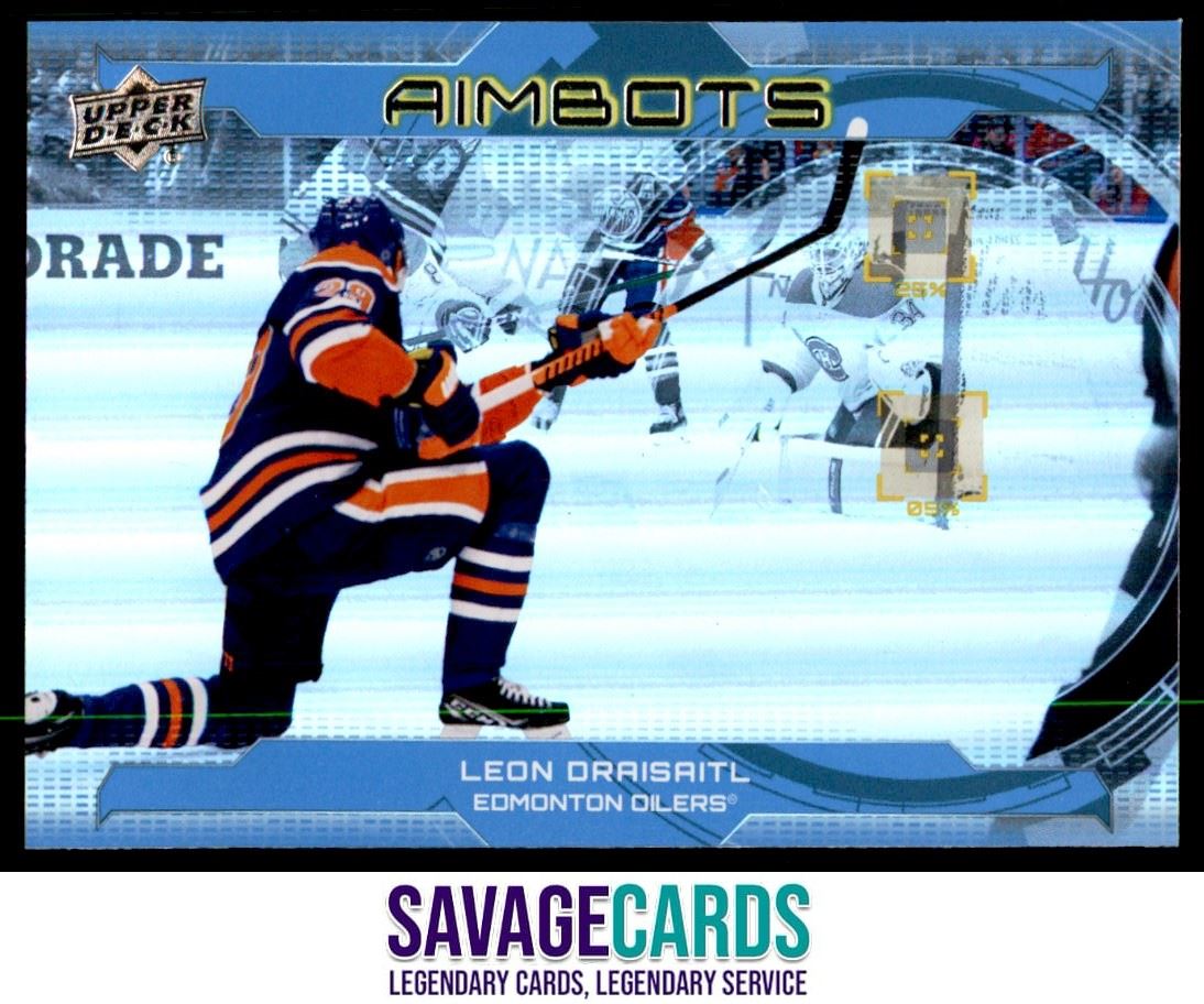 2024-25 Upper Deck Aimbot Leon Draisaitl #AB-20 Edmonton