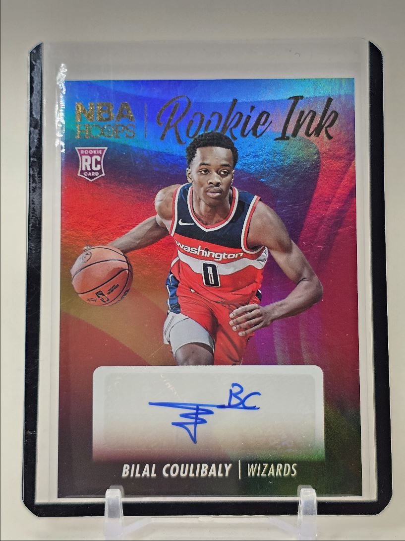 2023-24 NBA HOOPS ROOKIE INK AUTOGRAPH WIZARDS BILAL COULIBALY on