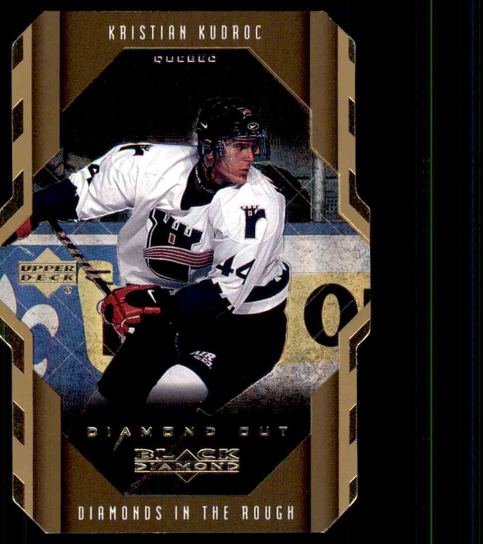 1999-00 Upper Deck Black Diamond  NHL Kristian Kudroc #108