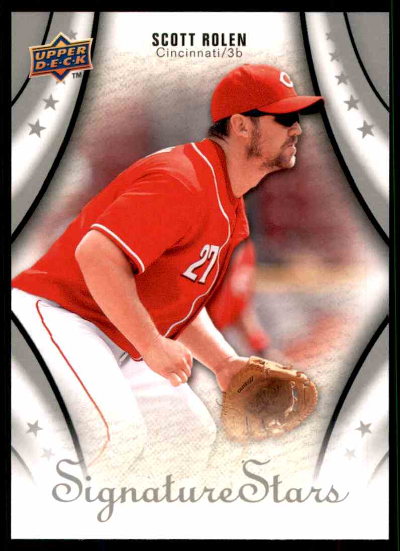 2009 Upper Deck Signature Stars Scott Rolen #92 on Kronozio
