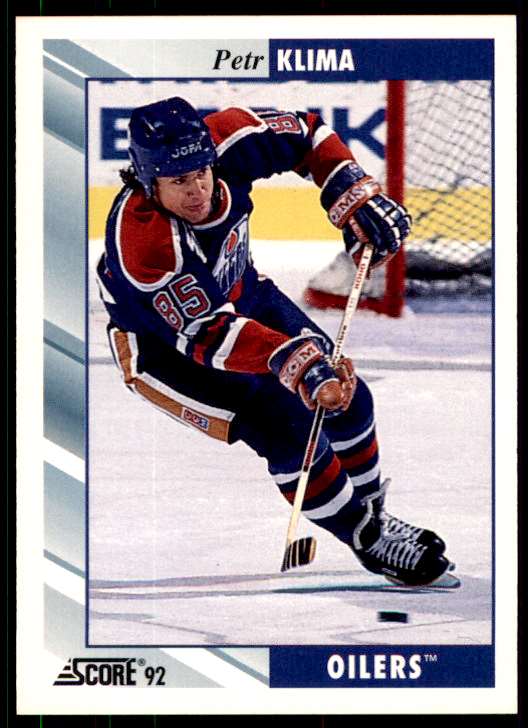 1992-93 Score Petr Klima #383