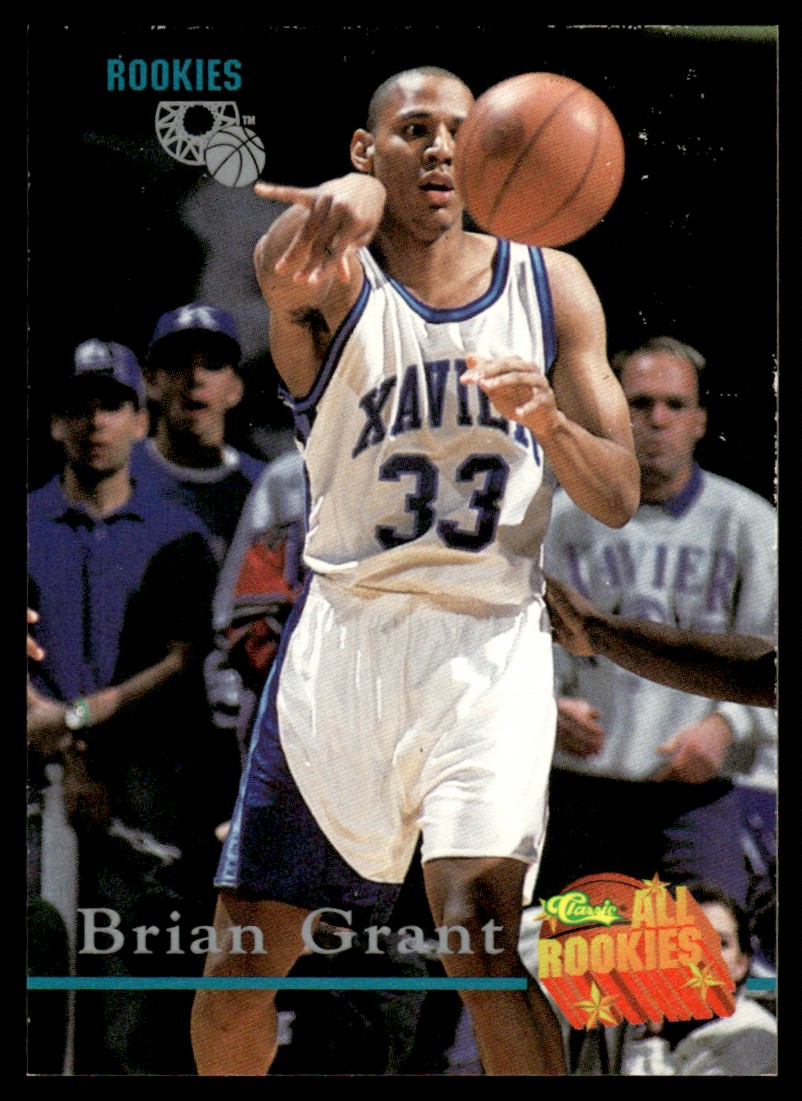 1995-96 Classic #103 Brian Grant Rookie Xavier Musketeers | eBay