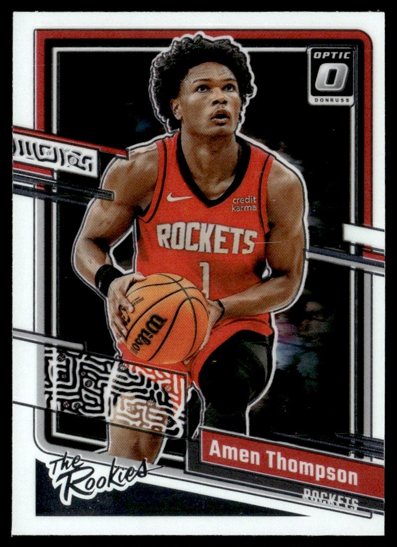 2023-24 Donruss Optic The Rookies Amen Thompson #2 BG6-1 | eBay