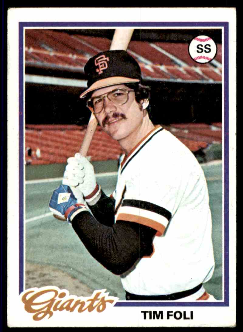 1978 Topps Tim Foli #167 on Kronozio