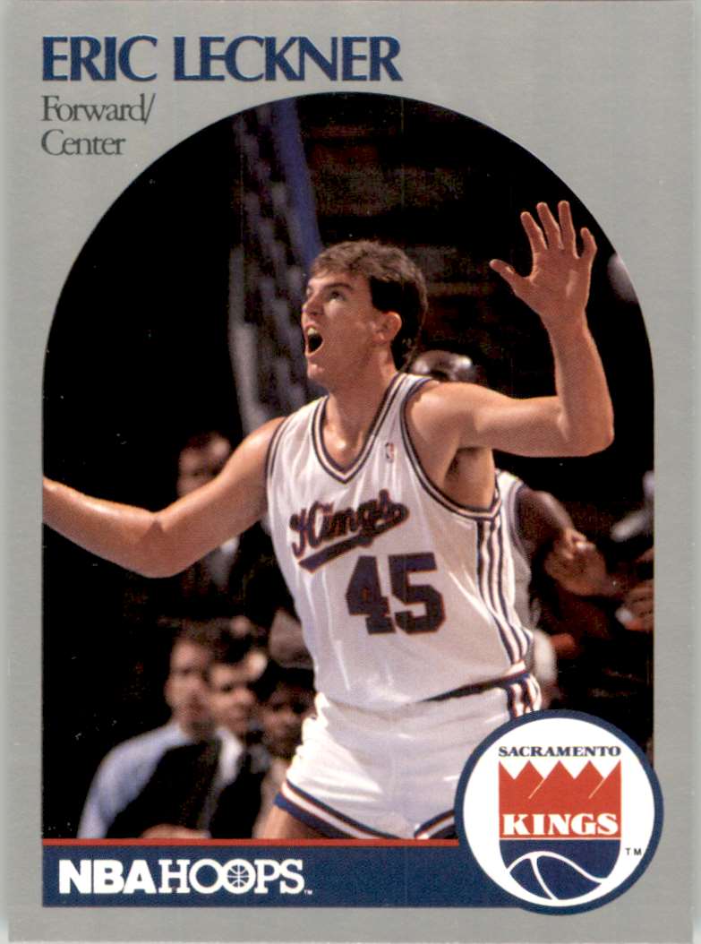 1990-91 Hoops Eric Leckner #429 card front image