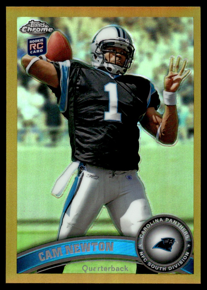 ウィリアムジョセフNew Costal ニューコースタル フィッシングベストレア 2011 Topps Chrome Gold Refractor Cam Newton Rookie 04/50 | eBay
