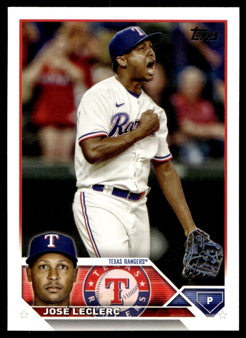 2023 Topps Update José Leclerc #US59