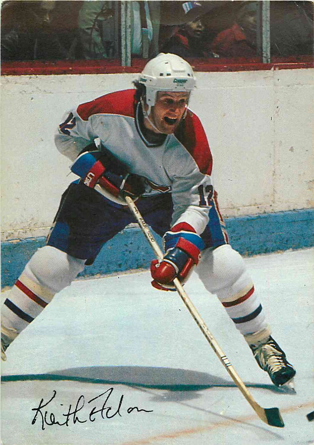 1982-83 Canadiens Steinberg Keith Acton #12 on Kronozio