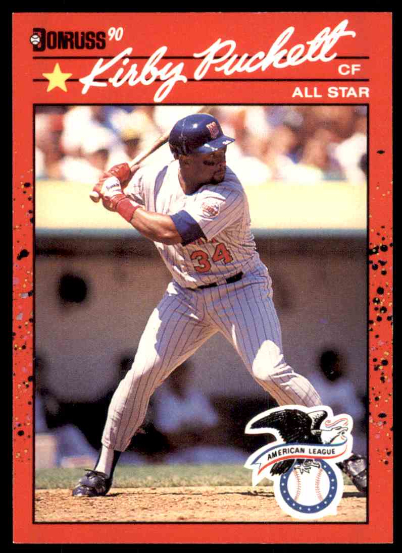 1989 Donruss Kirby Puckett Error #683 on Kronozio