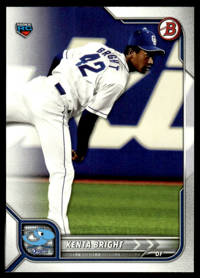 2022 Bowman NPB Nippon Professional Baseball #34 Kenta Bright