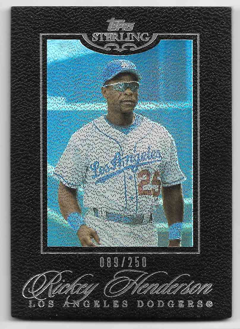 2006 Topps Sterling Rickey Henderson #52