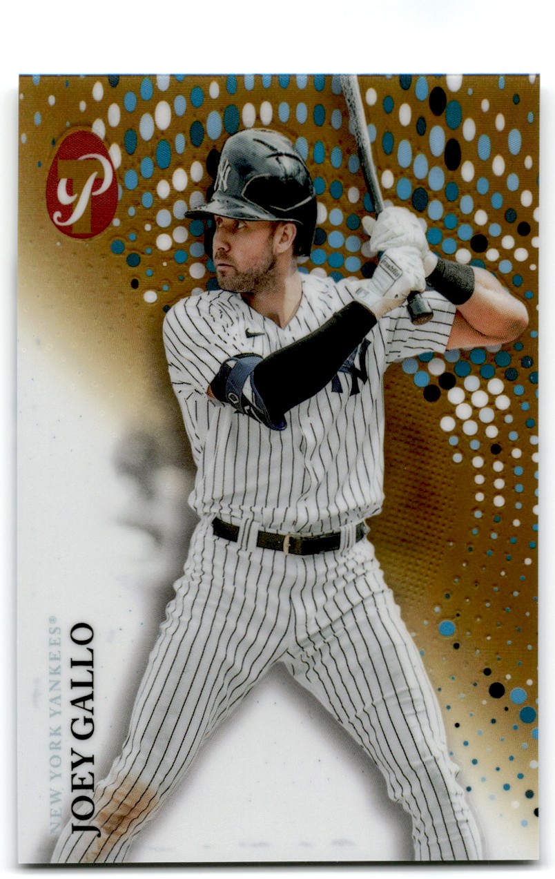 2022 Topps Pristine GOLD Refractor Joey Gallo #38 card front image
