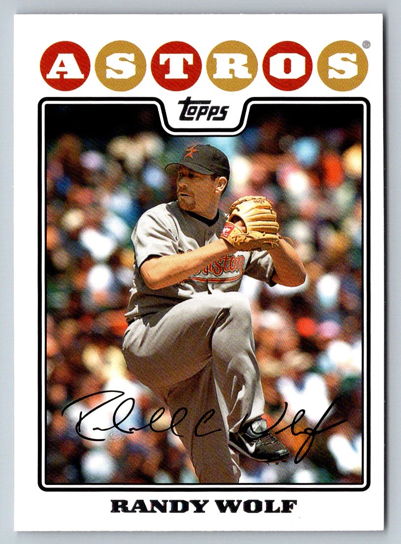 2008 Topps Updates & Highlights Randy Wolf #UH61