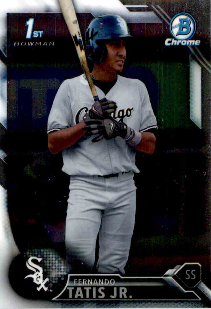 2016 Bowman Chrome 1st high quality Fernando Tatis JR BCP17