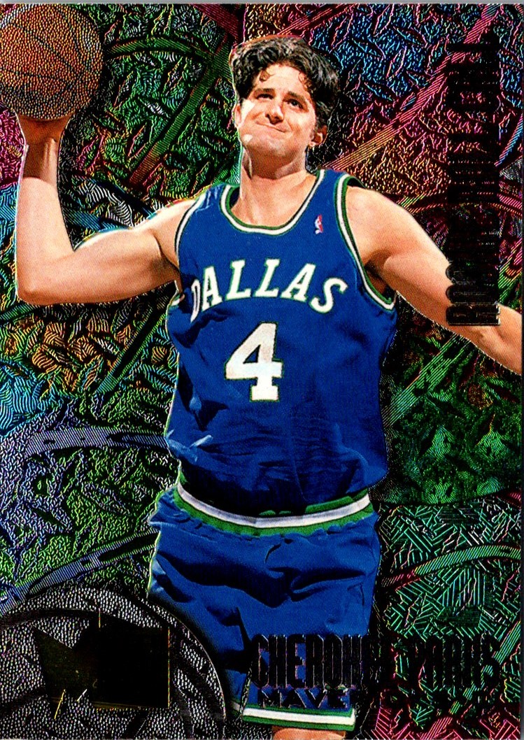 1995-96 Metal Rookie Roll Call Cherokee Parks #R-4