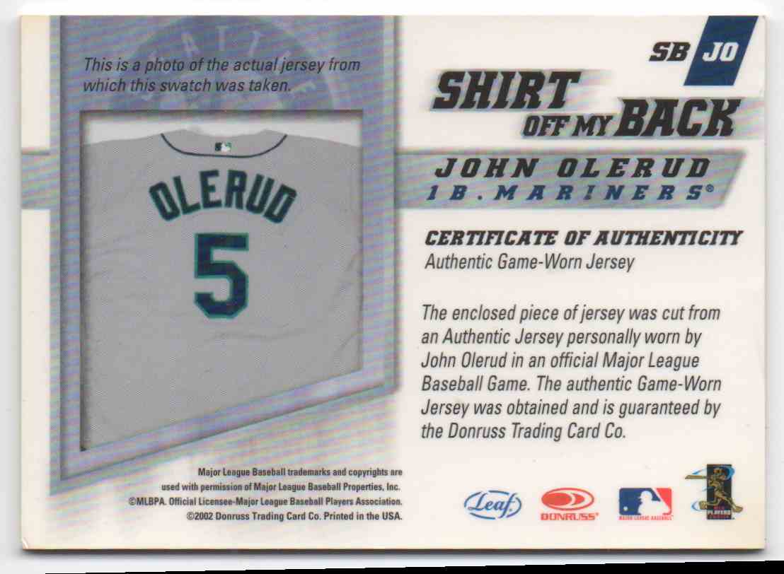 john olerud jersey