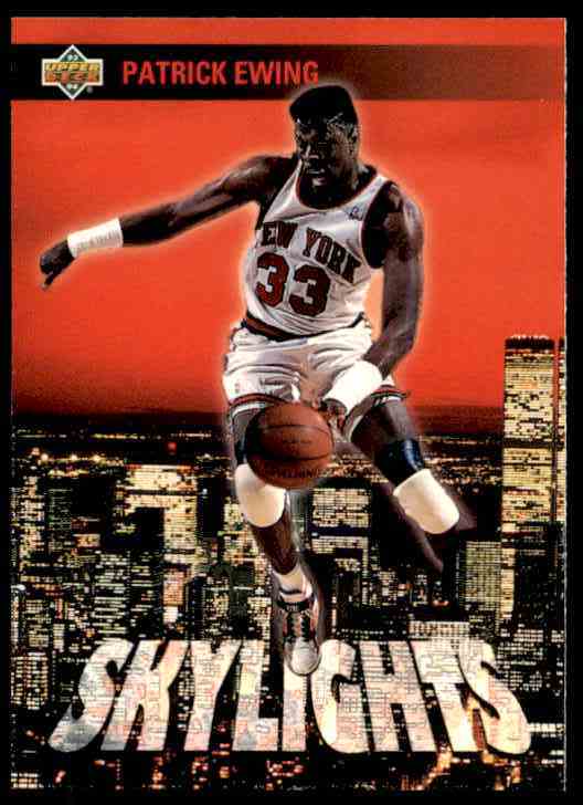 1993-94 Upper Deck Skylights Patrick Ewing Knicks #471 *Noles2148