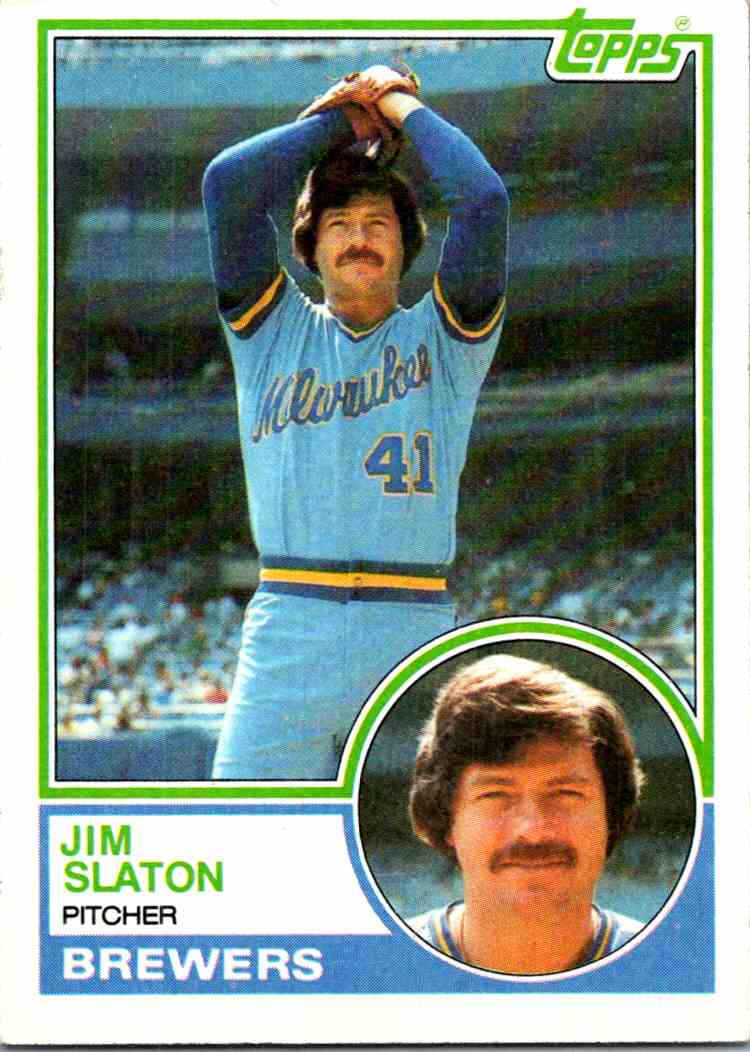 1983 Topps Jim Slaton #114 on Kronozio