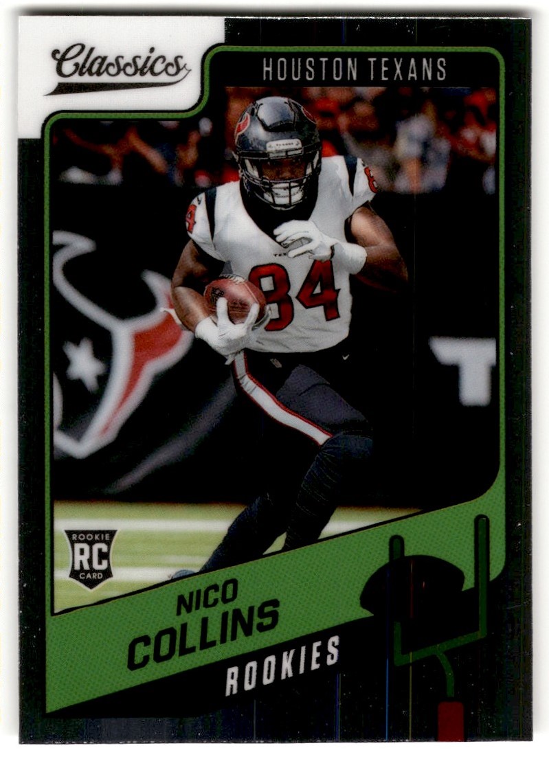 こりんすページです 2021 Panini Classics Premium Nico Collins Rookie #84 Houston