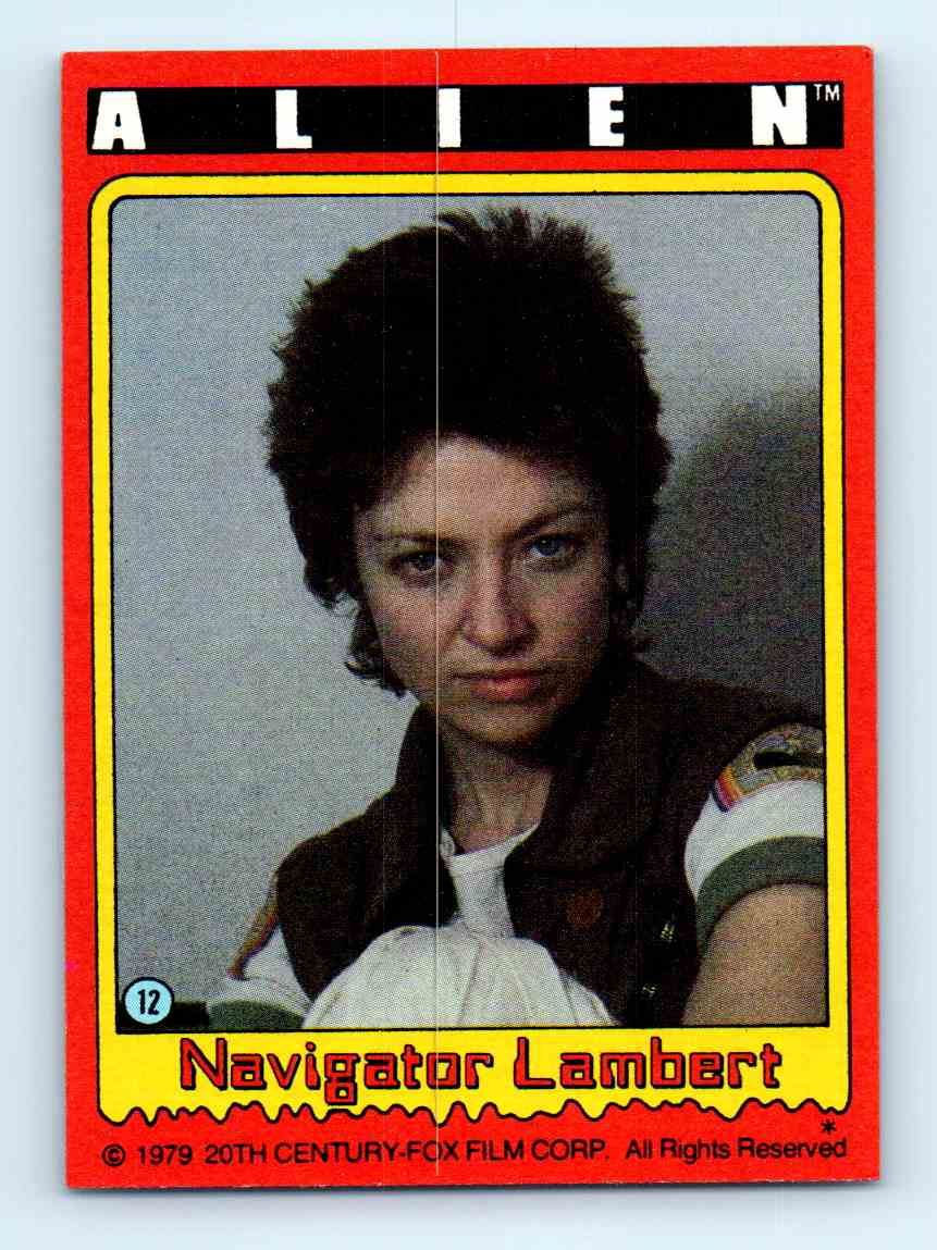 1979 Topps Alien Navigator Lambert #12 on Kronozio