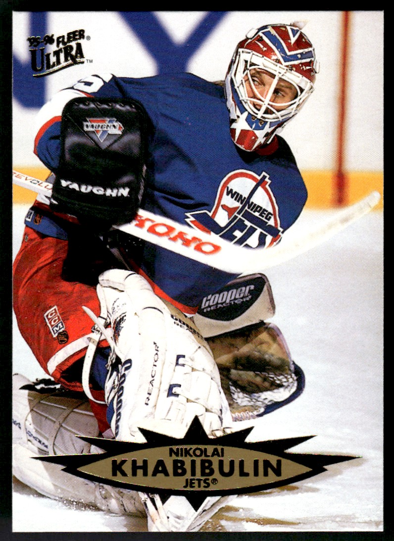 1995-96 Fleer Ultra Nikolai Khabibulin Winnipeg Jets #180 | eBay