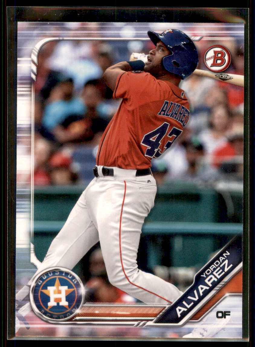 2019 Bowman Yordan Alvarez Houston Astros #BP-123 | eBay