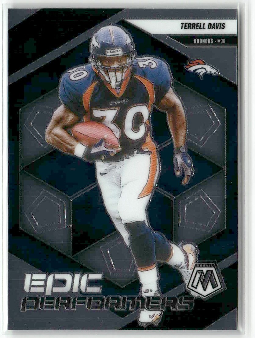Terrell Davis 2025 Panini Mosaic Epic Performers Denver Broncos