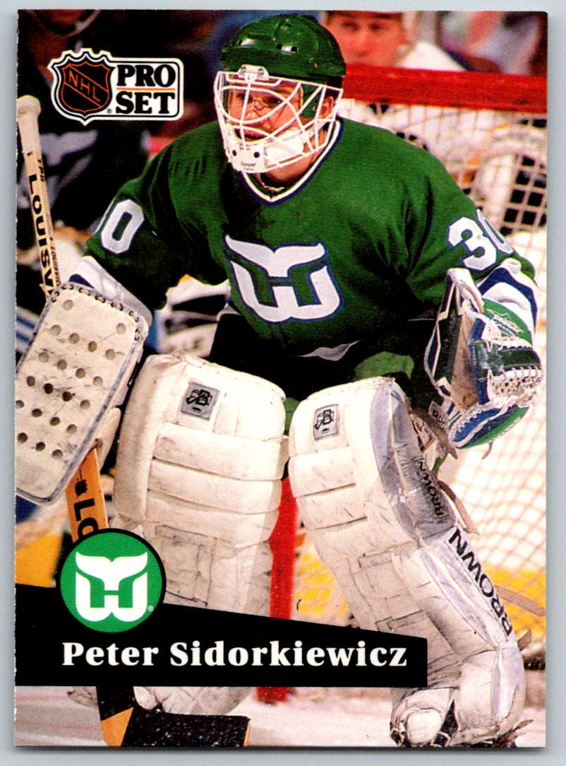 1991-92 Pro Set Peter Sidorkiewicz #90 card front image