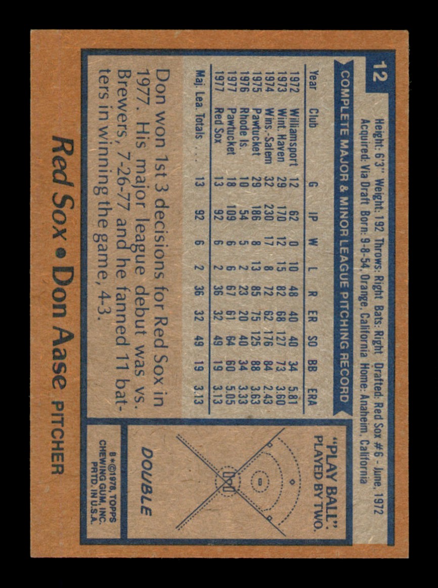 Topps Baseball #1-250 1978 - TÚ ELIGES - Completa tu conjunto - Imagen 24 de 499