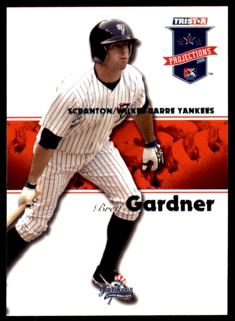 2008 TriStar PROjections #179 Brett Gardner Scranton/Wilkes