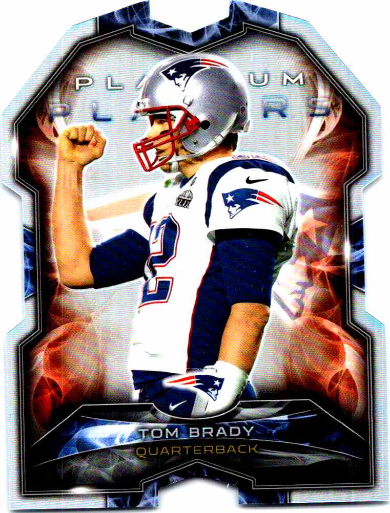 tom brady platinum jersey