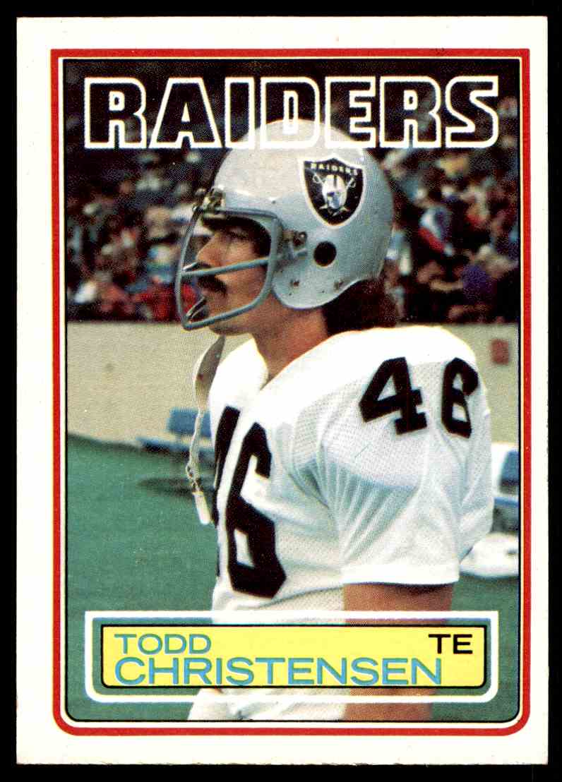 1983 Topps Todd Christensen #298